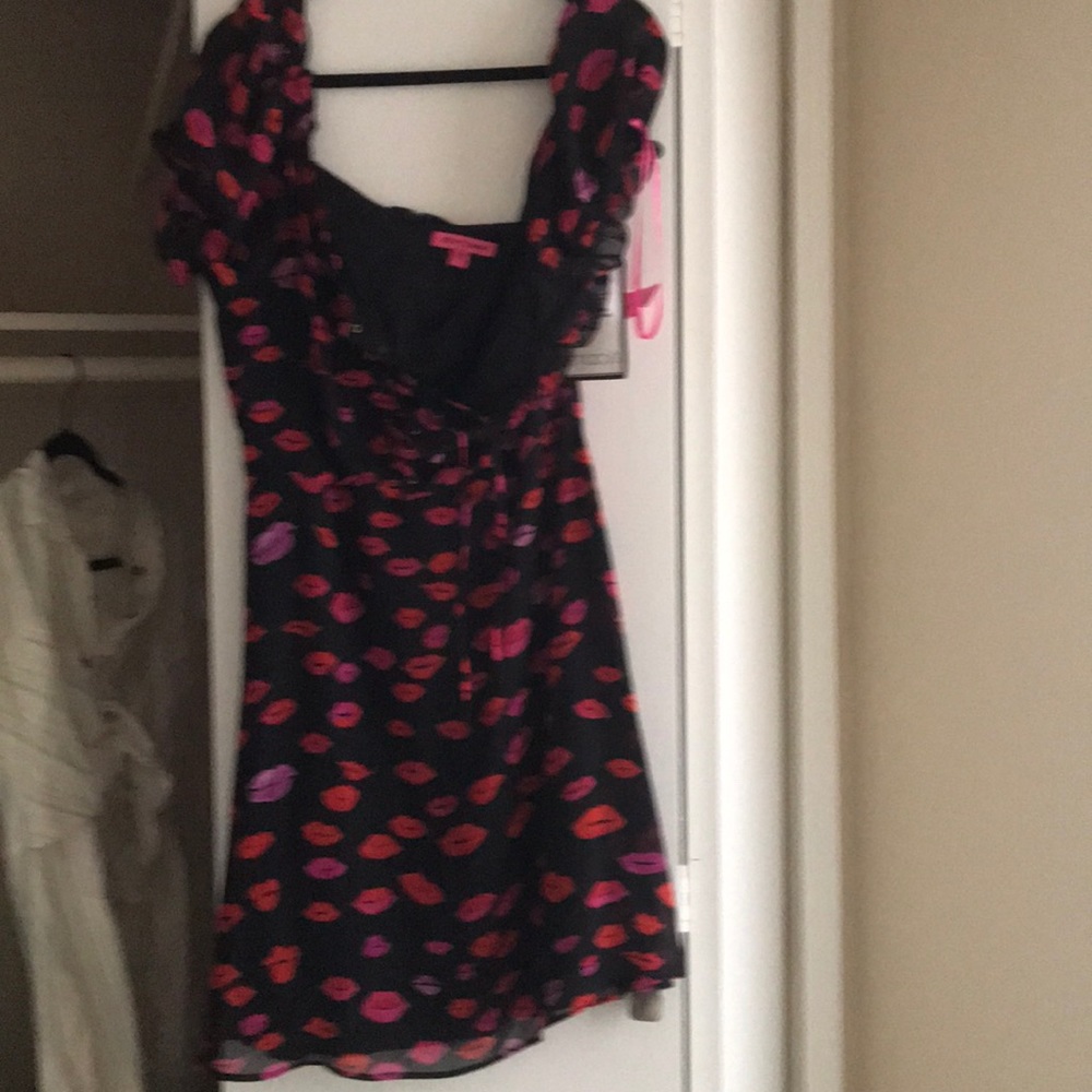 Lace-Front Betsey Johnson Dress